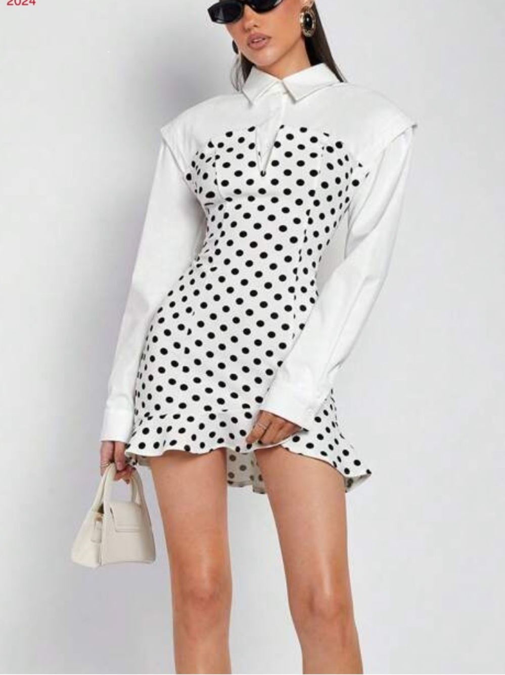 NEW SHEIN polka dot dress